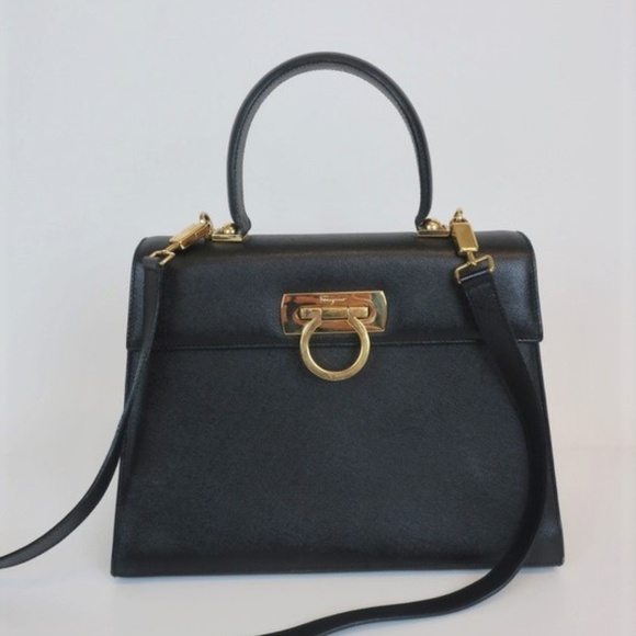 Salvatore Ferragamo Gancini 2Way Kelly Bag - Picture 7 of 8
